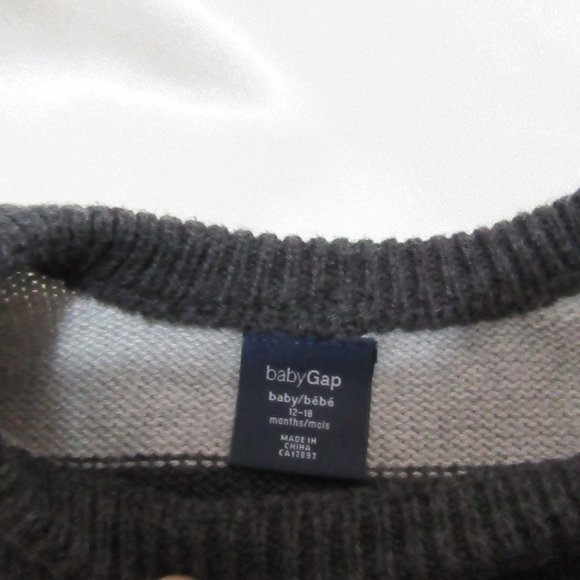 Baby Gap Pull over sweater Girl or boy Size 12- 18 - Picture 4 of 4